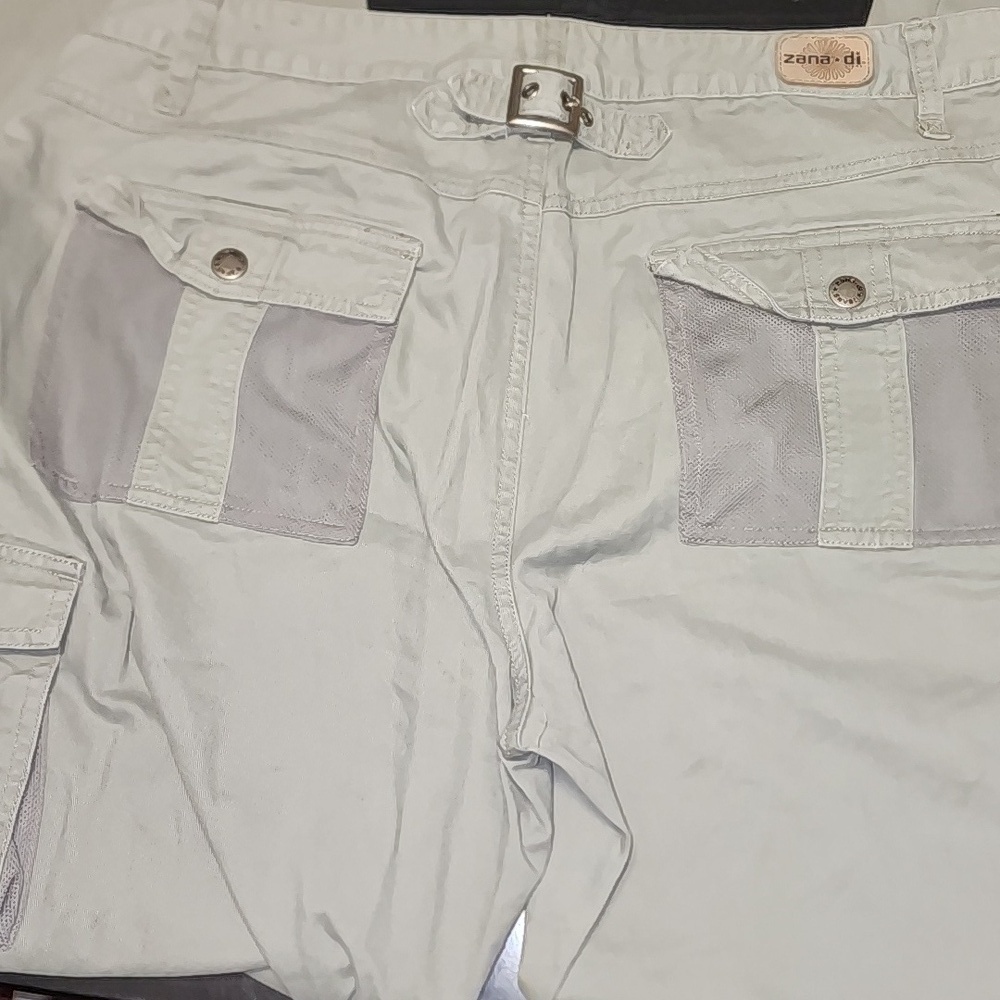 Vintage Zana di convertible pants/shorts cargo pants Sz 16 - Picture 5 of 8